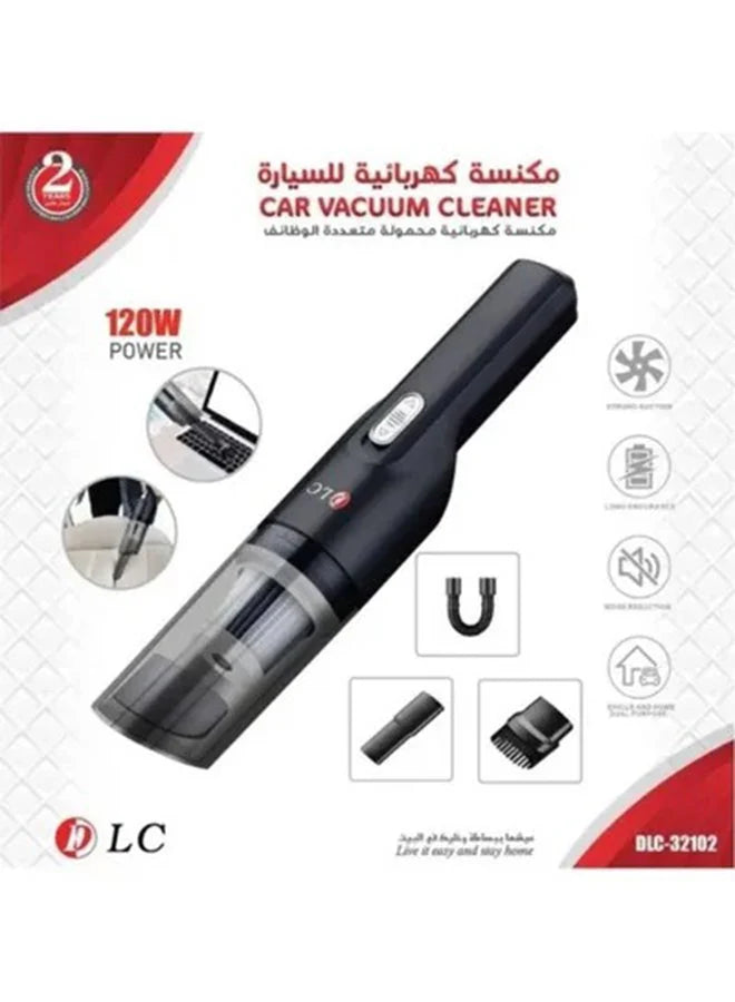 مكنسة DLC الكهربائية المحمولة للسيارة – موديل DLC-32102 | قوة 120W